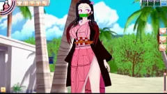 تشغيل محاكاة ساخرة أنيمي هنتاي ثلاثية الأبعاد: مغامرة Nezuko المحرمة
