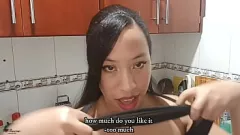 Afspelen Stiefzus Amanda's interraciale training: sperma en sperma gevuld