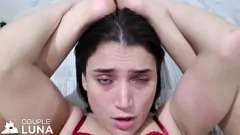 Jouer La chaude brésilienne Gabbie Luna se fait intensément baiser dans le cul