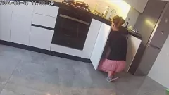 Play Cuckold Husband Catches Wife in Anal Kitchen Cheating