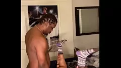 Reproducir Young Thug se pone cremoso con el culo maduro de la esposa ébano