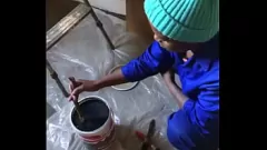 Redă Ebony Vixen devine răzbunare de la vecinul nou după ce s -a mutat într -o nouă zonă
